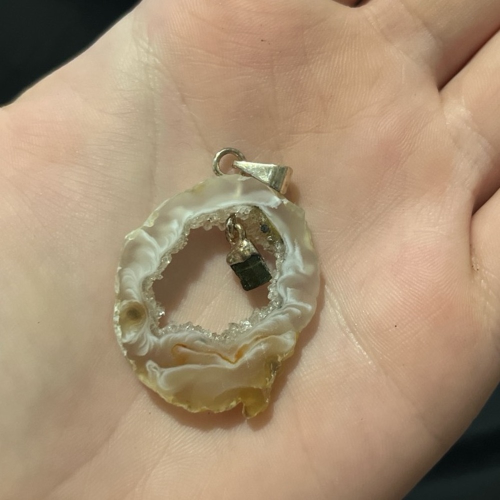 crystal necklace pendant